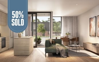 Incontro Apartment Interior Render 50% Sold