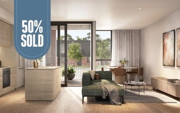 Incontro Apartment Interior Render 50% Sold
