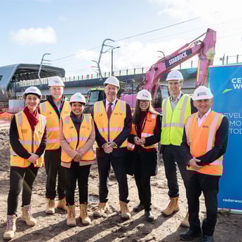 Noble Park sod turning