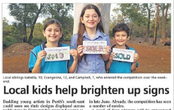 Local kids help brighten up Solaris
